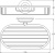 Полка FBS Standard STA 048 22 см Полка FBS Standard STA 048 22 см