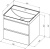 Тумба с раковиной Aquanet Вега 2.0 60 черная