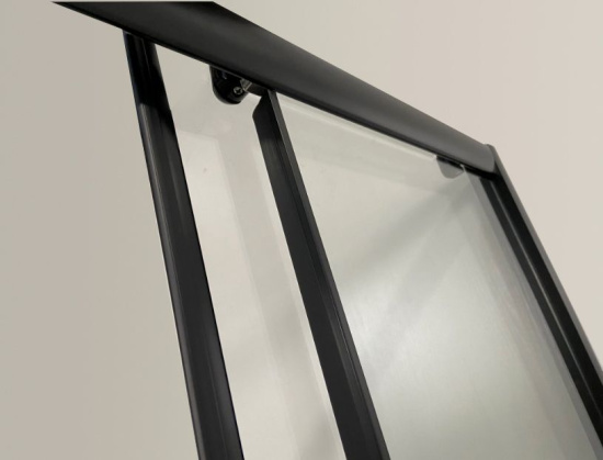 Душевой уголок Niagara Eco NG-008-14Q black мозаика, с поддоном