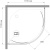 Душевой уголок Royal Bath HKD RB100 HKD-T-CH 100x100