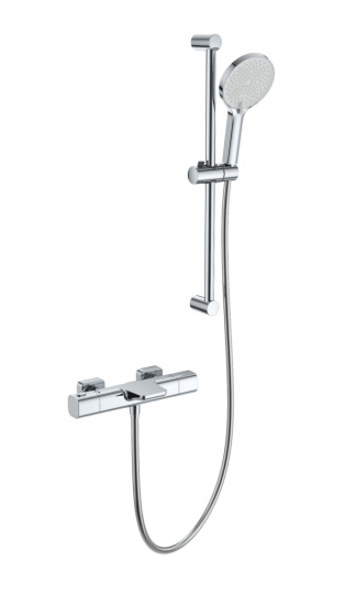 Смеситель для ванны Wonzon & Woghand Plate WW-C2017-A-CR с термостатом