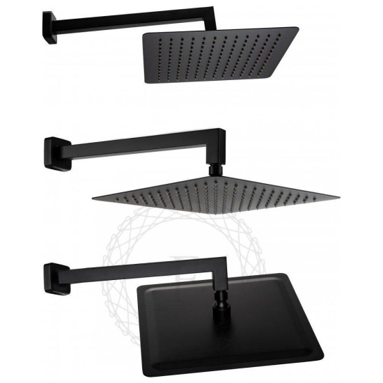Душевая система Filarete Fing FL1043BL, черный