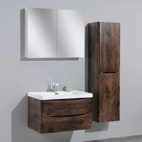 Тумба под раковину BelBagno Ancona-N 80 rovere more подвесная