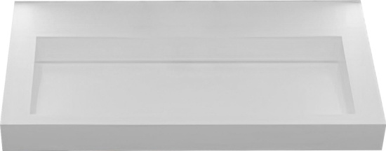 Мебель для ванной Armadi Art Flat 80 подвесная, антрацит матовый