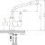 Смеситель для кухни Zorg Sanitary Clean Water ZR 319 YF-33 BR