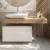 Столешница с раковиной Duravit Viu 60 дуб французский, 120, без отверстий + тумба 80