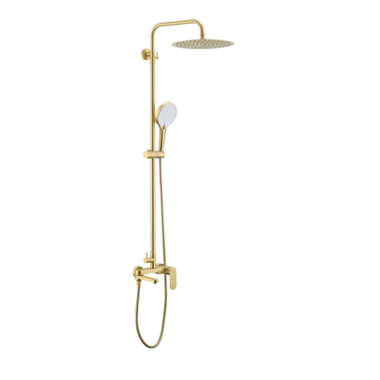 Душевая стойка Raglo R10.24.03 15 сатин золотой