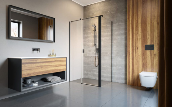 Душевой уголок Radaway NES Black KDS II 110x90 L