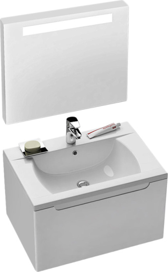 Зеркало Ravak Classic 70 белое