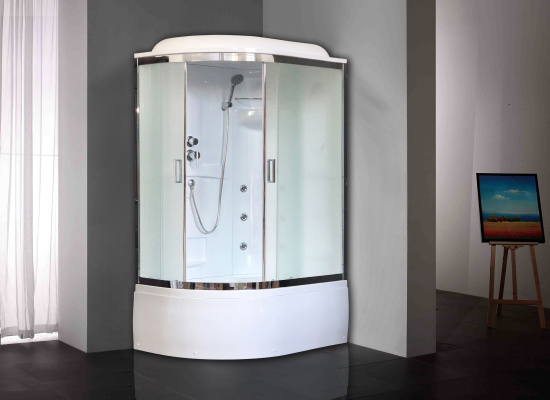 Душевая кабина Royal Bath RB8120BK2-M-CH-R