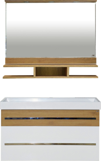 Полка Misty Леон 100 дуб