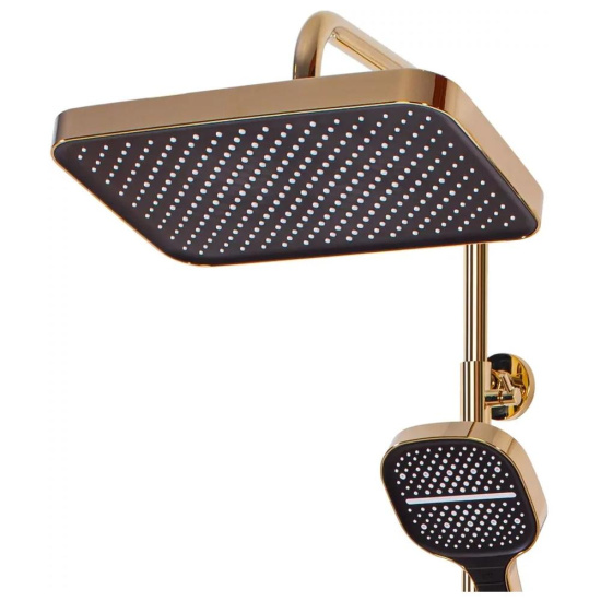 Душевая стойка Hansberge H5068GO, золото