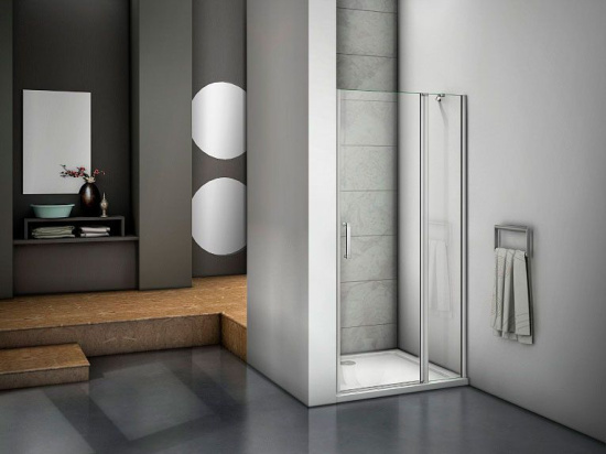 Душевая дверь в нишу Good Door Mokka WTW-130-C-WE 130 см