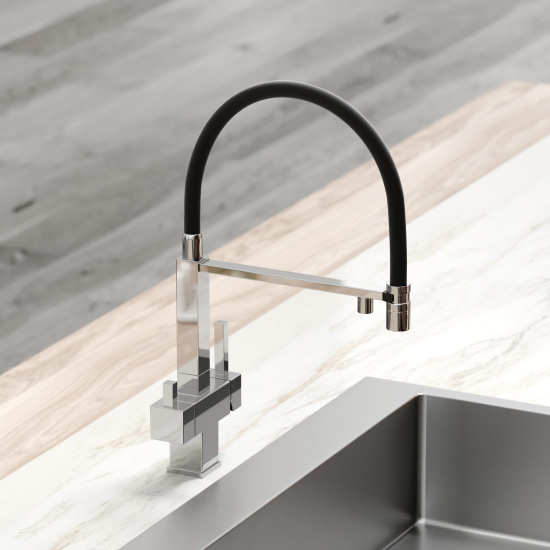Смеситель для кухни Sancos Moro SC4006CH, хром
