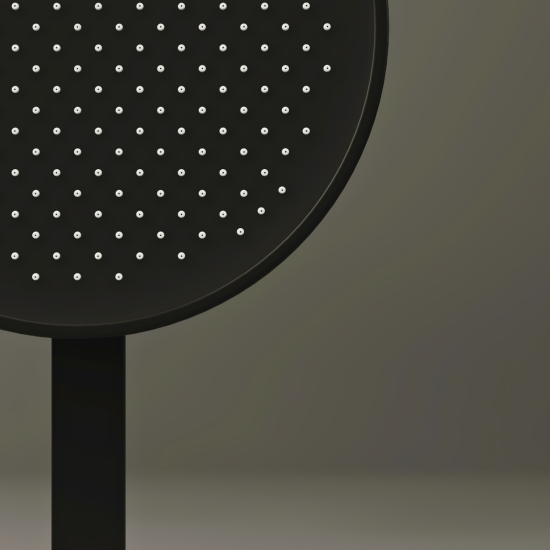 Душевая система SANCOS Space SC3006MB, черная матовая