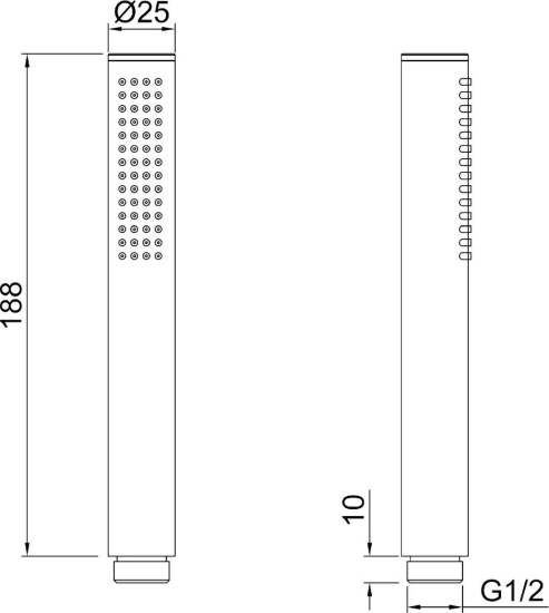 Душевая лейка Allen Brau Priority 5.31020-00