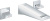 Смеситель для раковины Grohe Allure Brilliant 20346000 настенный Смеситель для раковины Grohe Allure Brilliant 20346000 настенный