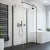 Душевой уголок Radaway Essenza New Black KDJ+S 80х100 R