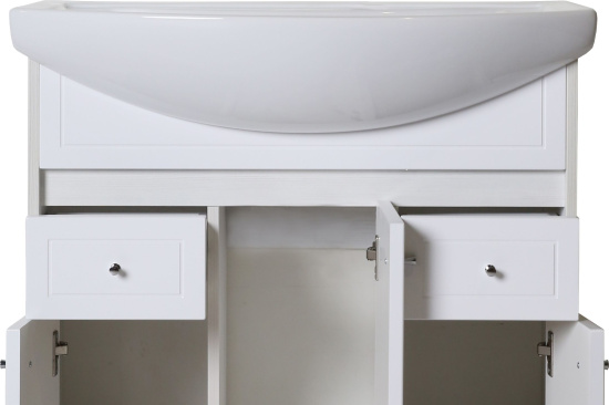 Мебель для ванной ASB-Mebel Орхидея 80 белая, северное дерево