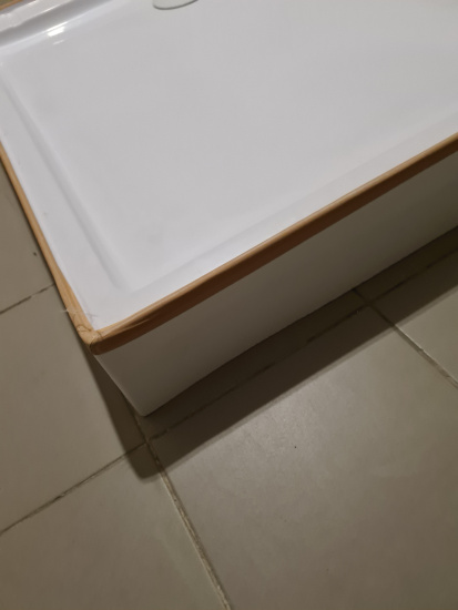 Поддон для душа 90х98 акриловый усиленный