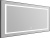 Зеркало BelBagno Kraft SPC-KRAFT-1085-685-TCH-WARM-NERO черное, с подсветкой и подогревом