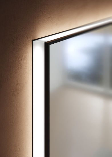 Зеркало Sanvit Панорама 120 Black