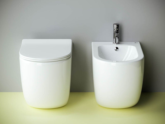 Приставной унитаз Ceramicanova Metropol Rimless CN4004