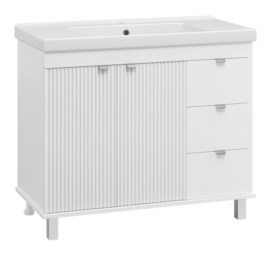 Тумба с раковиной Misty Аврора 100