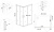 Душевой уголок Veconi Rovigo RV-14 110x80 Душевой уголок Veconi Rovigo RV-14 110x80