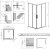 Душевой уголок Radaway Idea Black KDD 80x120