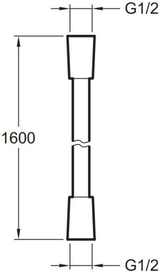 Душевой гарнитур Jacob Delafon Oscar E29848-BL