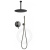 Душевая система Filarete Roun FL1024BG, графит Душевая система Filarete Roun FL1024BG, графит