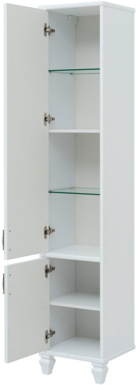 Пенал Aquanet Валенса 40 New L, белый матовый