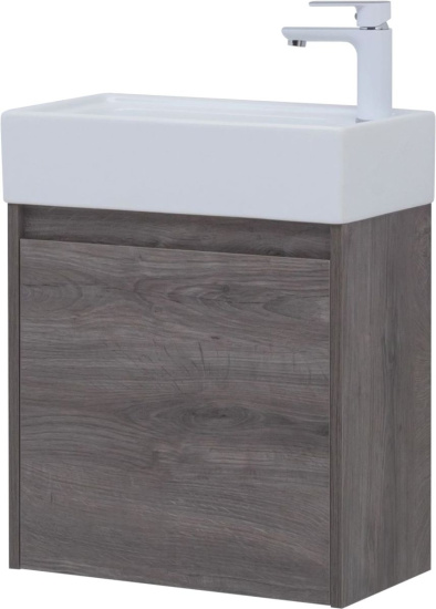 Тумба с раковиной Aquanet Nova Lite 50 дуб рошелье