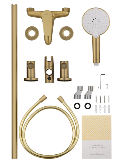 Смеситель для ванны Wonzon & Woghand Alfa WW-AE3205-BG