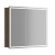 Зеркало-шкаф Sancos Mirror 100 дуб чарльстон, с LED подсветкой