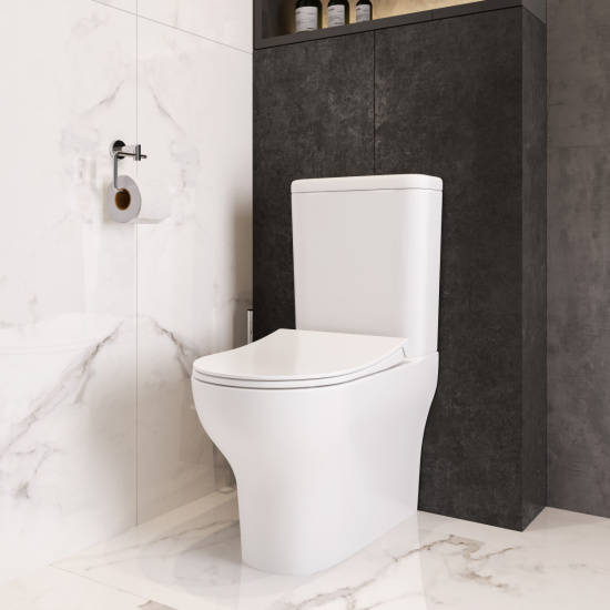 Унитаз-компакт Vitra Zentrum 9012B003-7226 с функцией биде, встроенным смесителем
