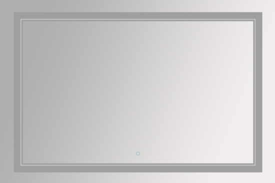 Зеркало Misty Неон 2 LED 120х80, сенсор на зеркале