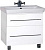 Тумба с раковиной Misty Елена 80 белая, с 2-мя ящиками