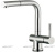 Смеситель для кухни Zorg Inox Vitis