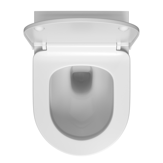 Инсталляция с унитазом VitrA Mia Round 9873B003-7201 с кнопкой хром