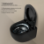 Подвесной унитаз Ceramicanova Vogue CN4008TMB