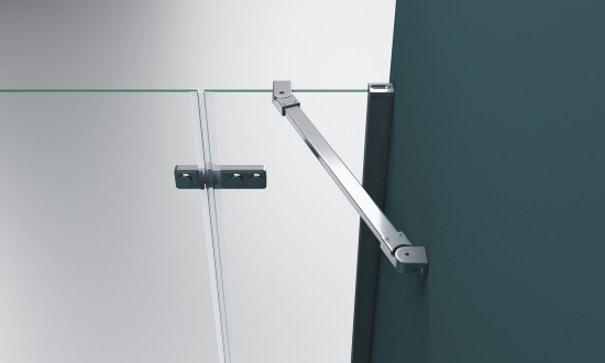 Душевой уголок BelBagno Kraft AH-12-80/100-C-Cr L