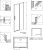 Душевая дверь в нишу Radaway Idea Black DWJ 110 R Душевая дверь в нишу Radaway Idea Black DWJ 110 R