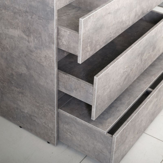 Тумба с раковиной Art&Max Family 60, напольная, Cemento Veneto