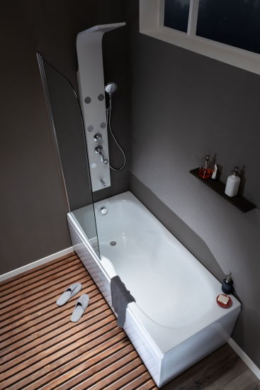 Шторка на ванну Aquanet Astra 150