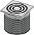 Решетка TECE TECEdrainpoint S 366 00 02 с монтажным элементом
