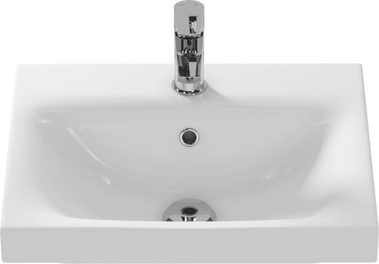 Тумба с раковиной Misty Лира 50 напольная