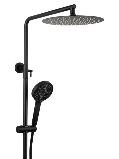 Душевая стойка Wonzon & Woghand Stick WW-88739903-MB с термостатом