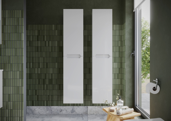 Шкаф-пенал Sancos Norma 2.0 35 белый глянец